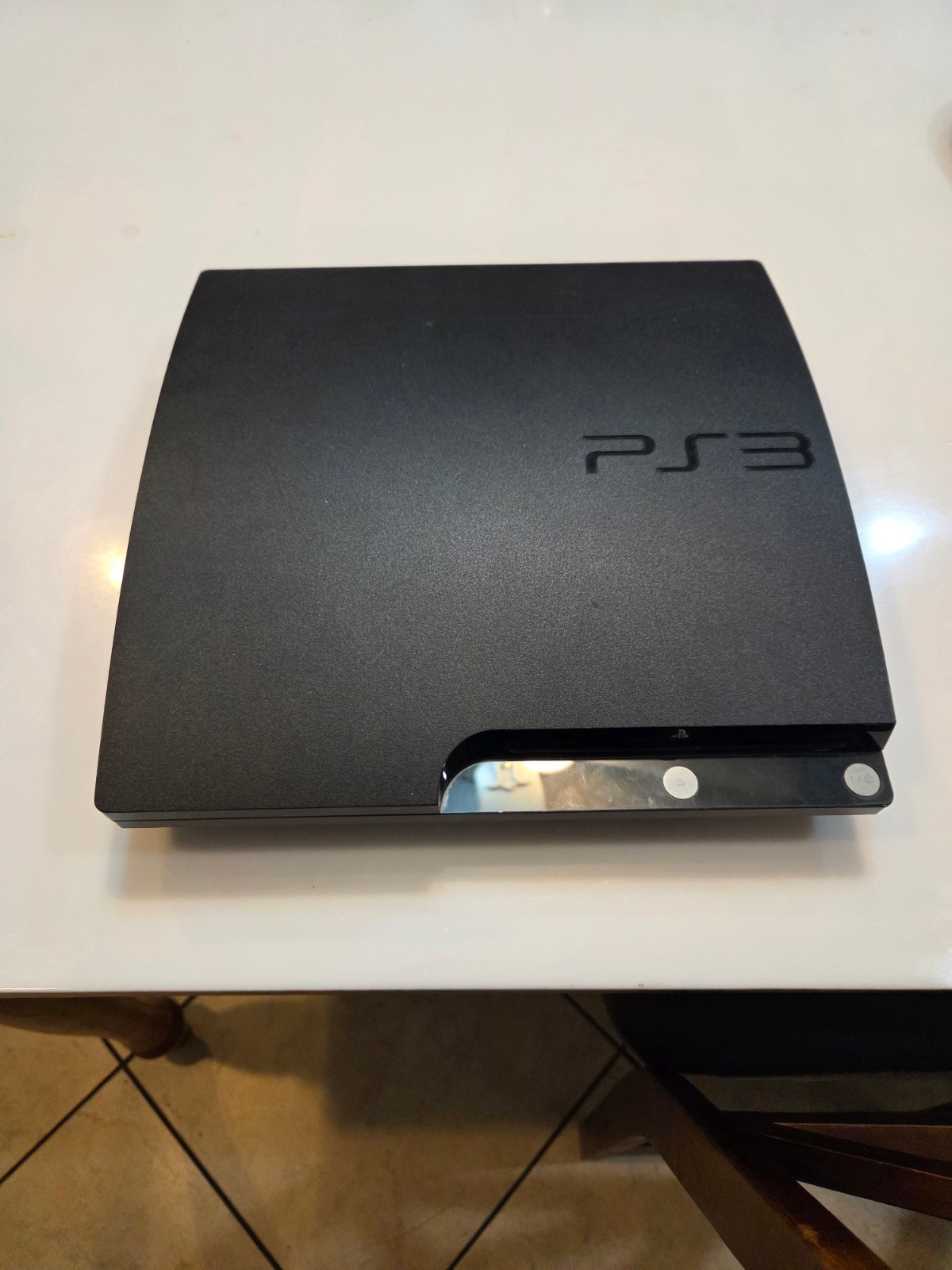 Sony PlayStation 3 PS3 Slim 80GB CECH-2001A – FOR PARTS – WIFI BT BD HDD GOOD