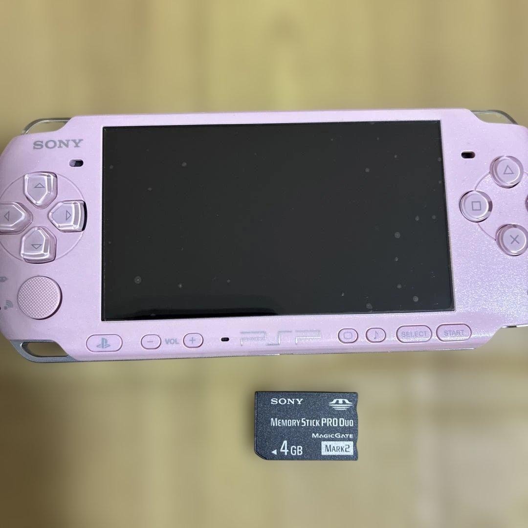 Near Mint Sony PSP-3000 PSP 3000 Console Pink Region Free