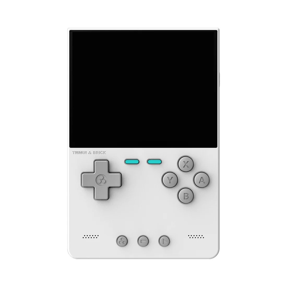 Trimui Brick Handheld Game Console 3.2-inch IPS Screen White with 64GB
