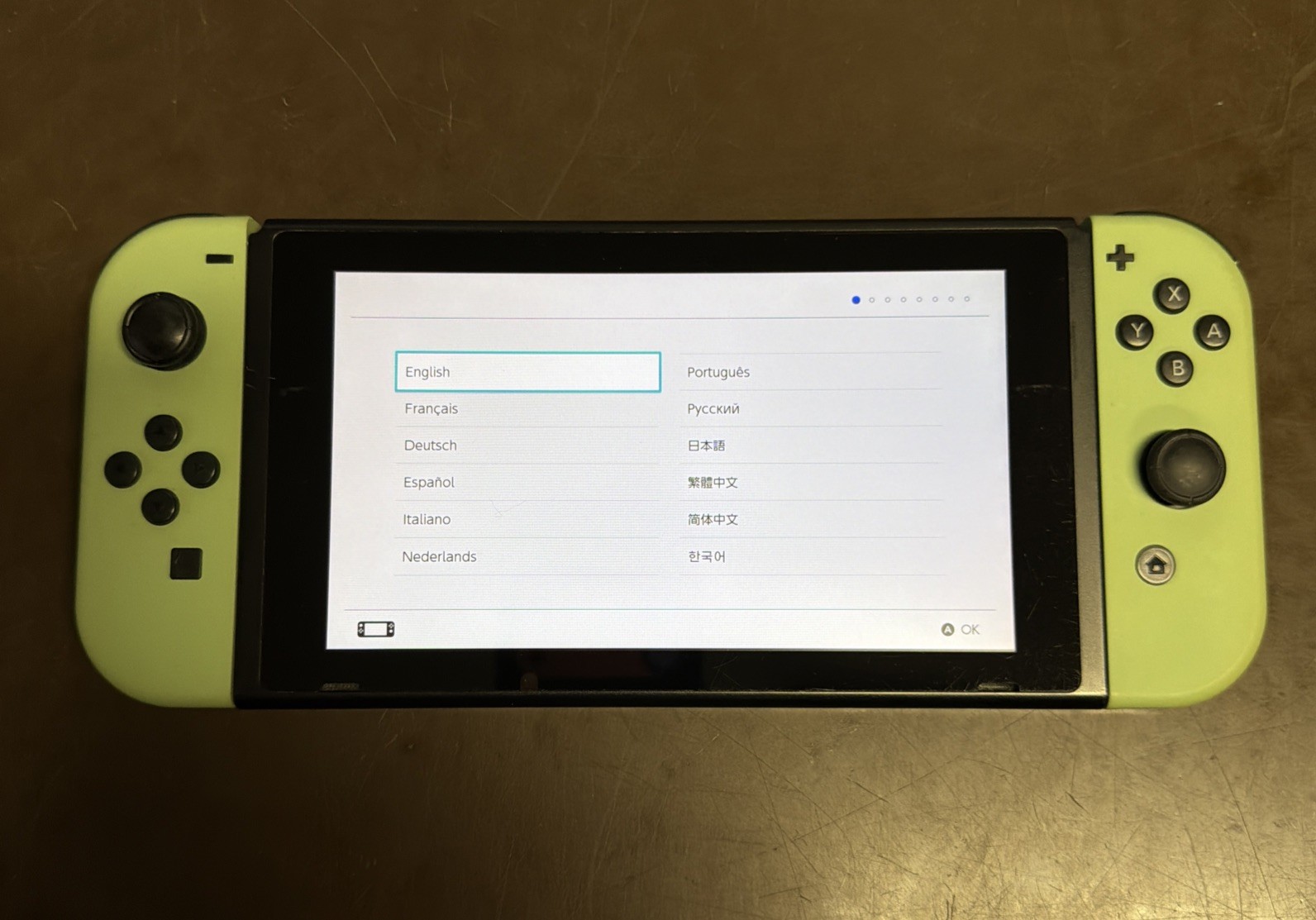 Nintendo Switch with Neon Blue and Neon Red Joy-Con (XAW1001)