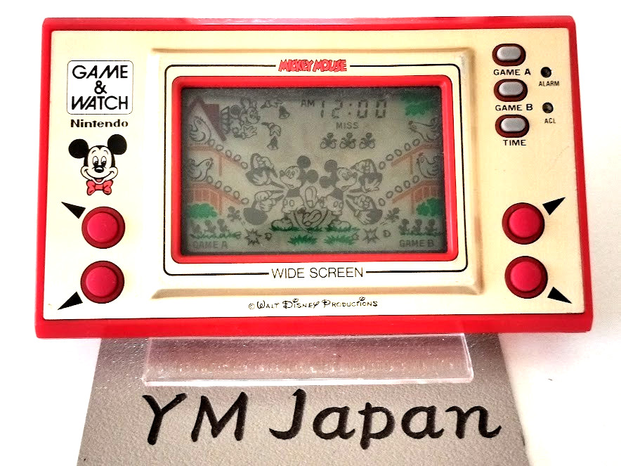 Nintendo MC-25 Mickey Mouse LSI Game and Watch Japan Used Vintage #09959201