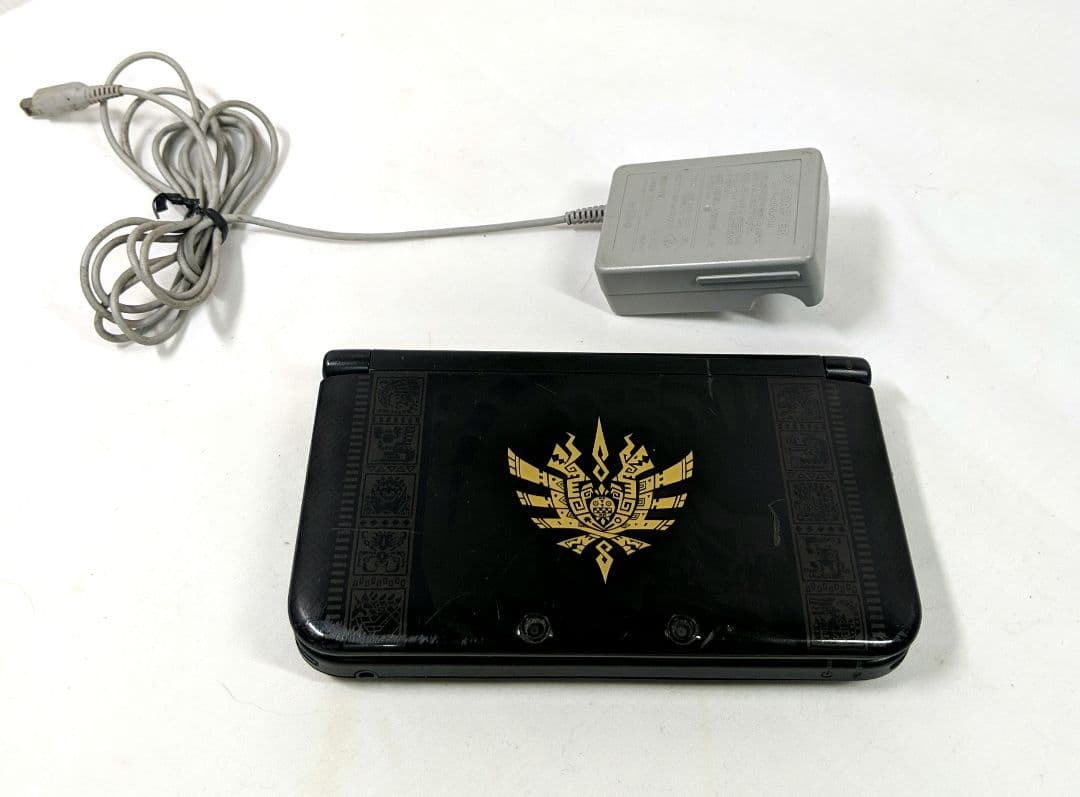 Nintendo 3DS LL Gore Magala Black Monster Hunter X Special Edition Japan Junk XL