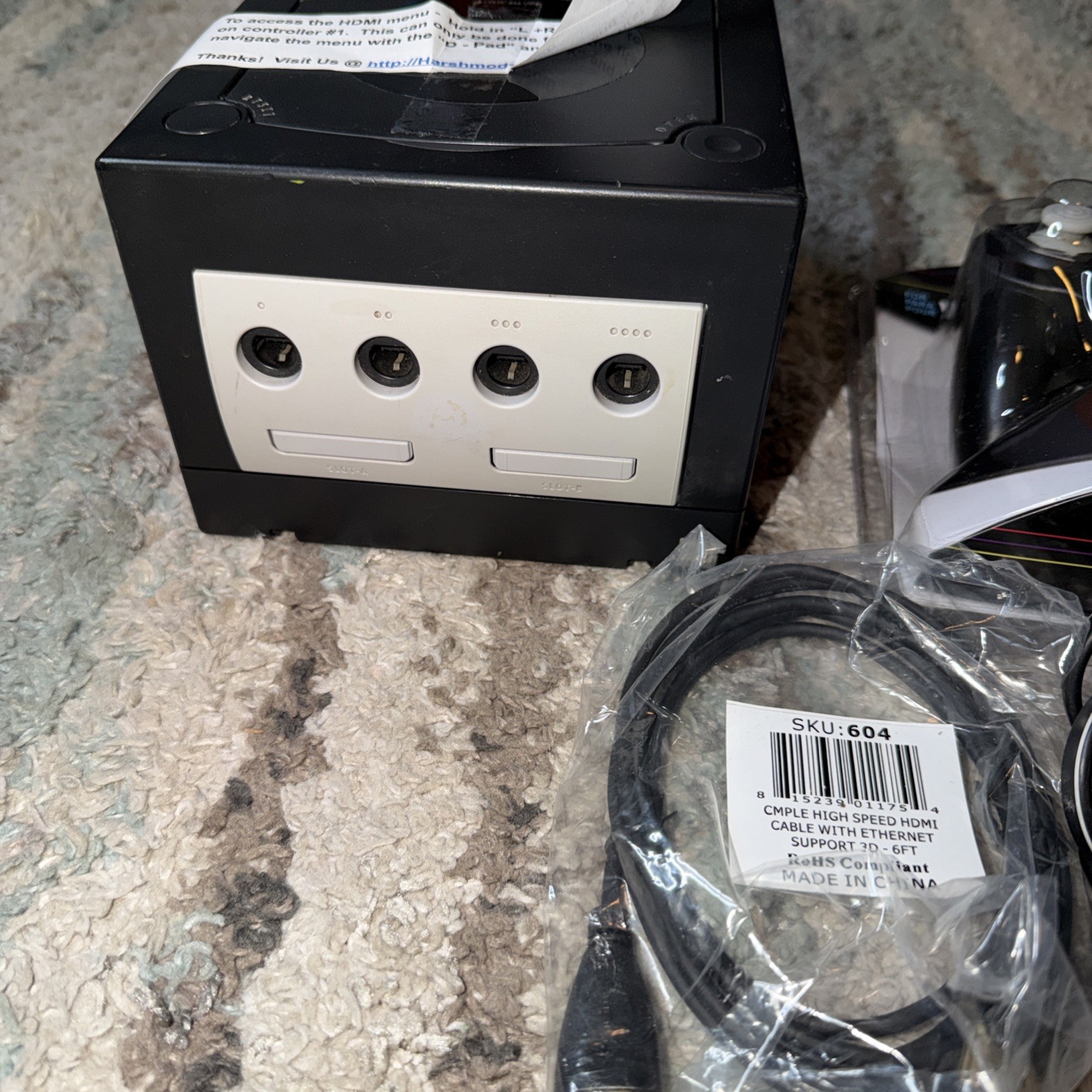 GameCube DOL-101 HDMI Console Black All Excellent Harshness