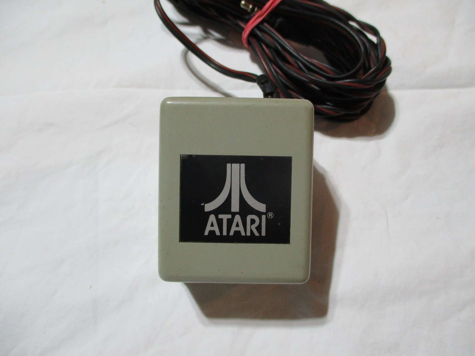 Atari 2600 Heavy Sixer Console In Chess Piece Box, OEM PSU, CX-10’s, CX-30-04’s