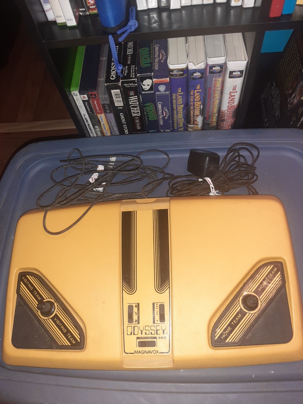 Vintage Magnavox Odyssey 300 Console Retro Gaming. Tested!