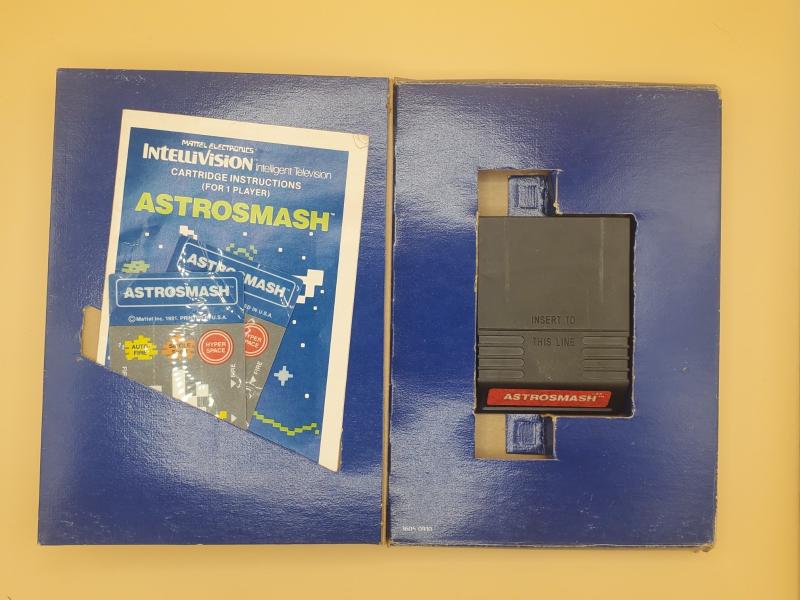 intellivision II console and 19 games – used – untested – no AC adapter