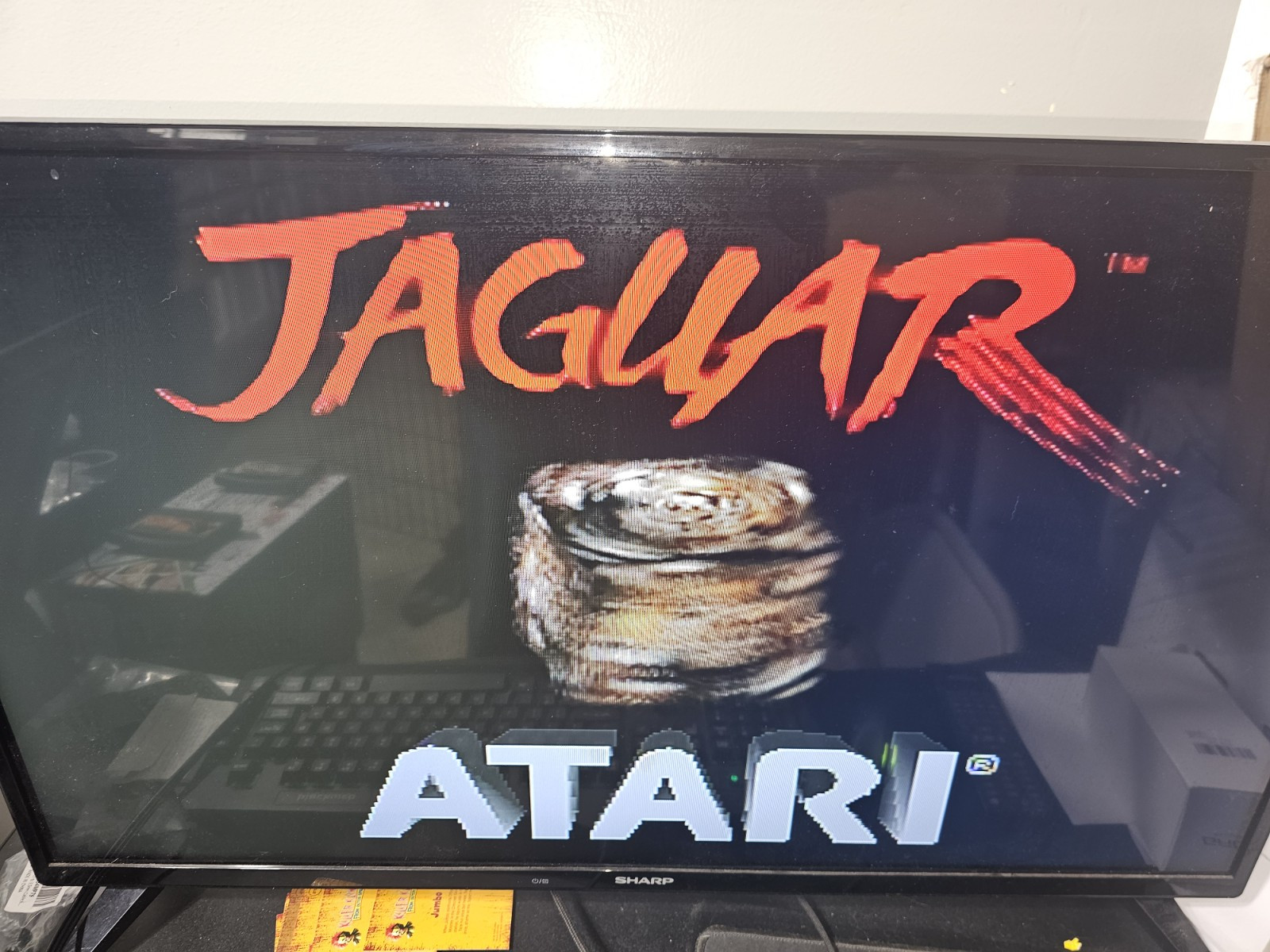 Atari Jaguar System Console 6 Games 2 New Controllers, Power Supply + Av Tested!