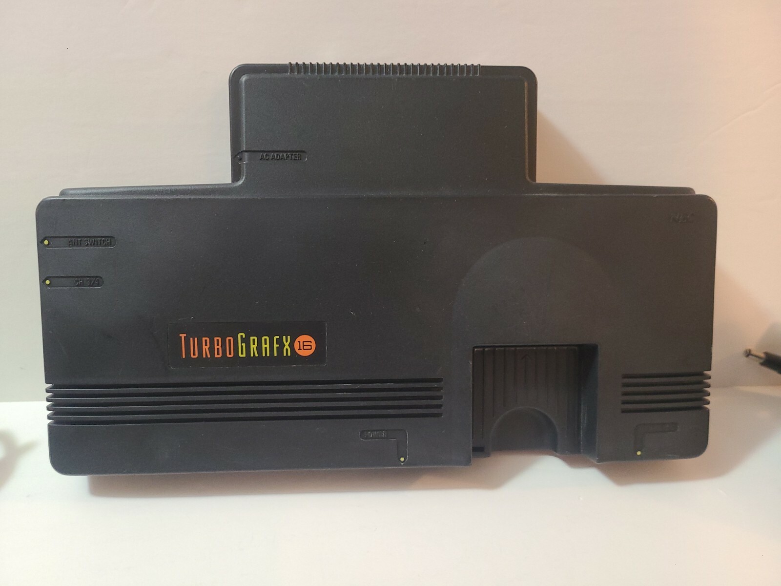 NEC TurboGrafx-16 System Black Console System Bundle Lot Turbo Grafx 16 Working