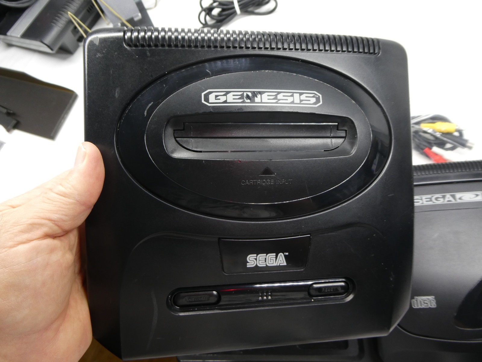 Sega CD Video Game System Console with Sega Genesis Seller reconditioned