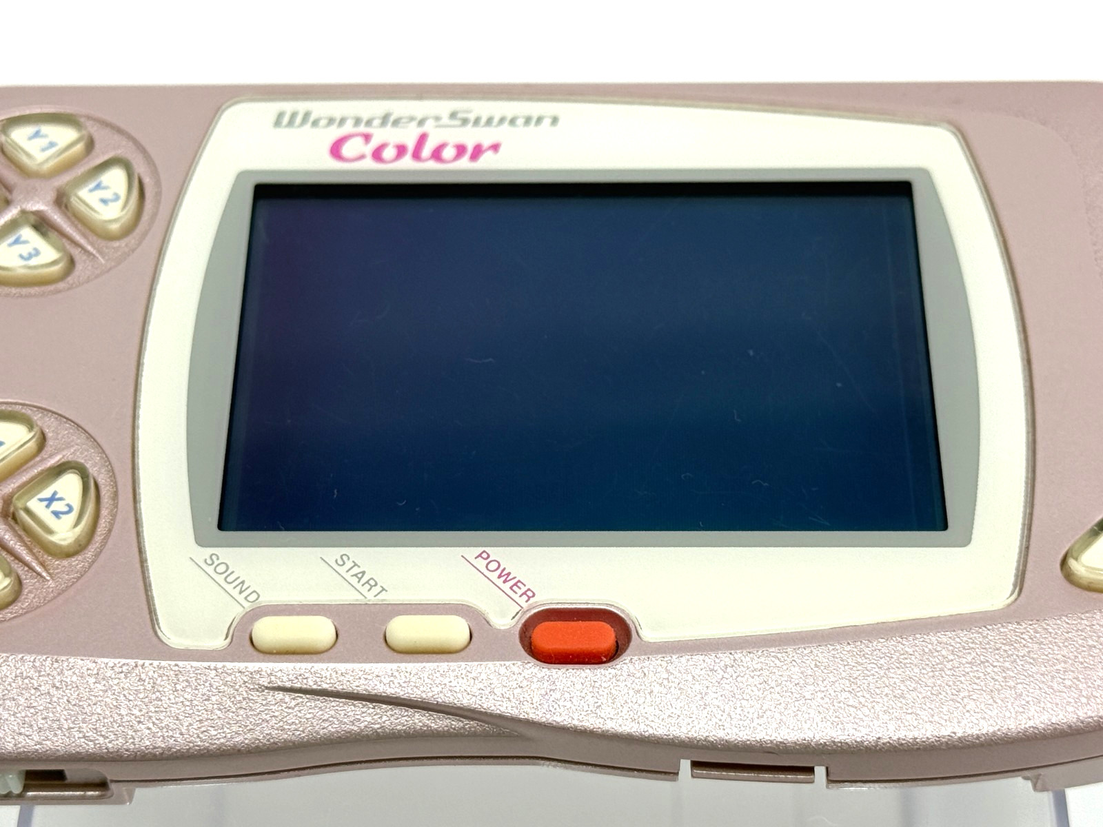 Bandai WonderSwan Color Pearl Pink WSC-001 Tested Working VG Condition From JP