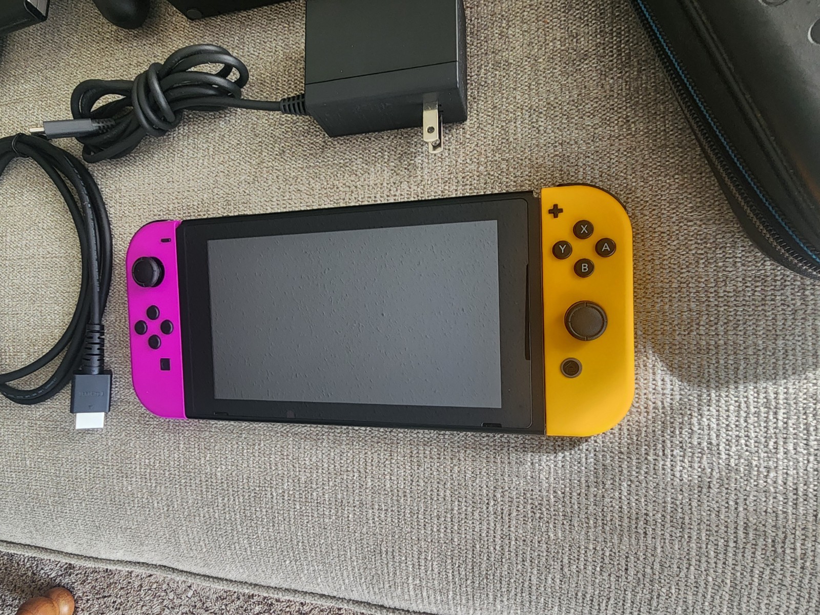 Nintendo Switch with Dock, Joy-Con, HDMI, Zelda Case, and 128 GB Micro SD