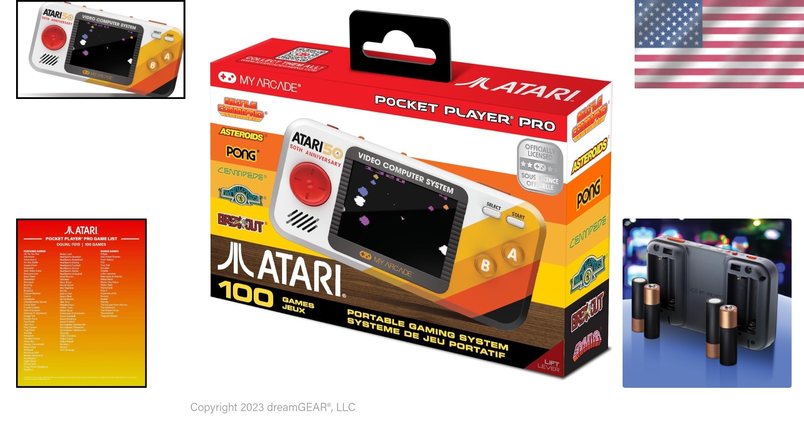 Atari Pocket Player Pro: Retro Gaming on the Go