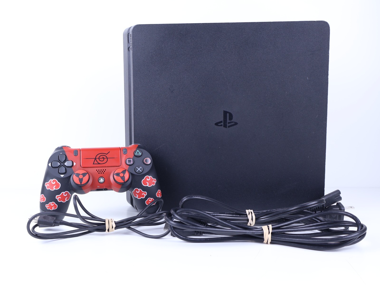 Sony PlayStation 4 PS4 Slim CUH-2215A 500GB w/ Controller & Cords – Tested