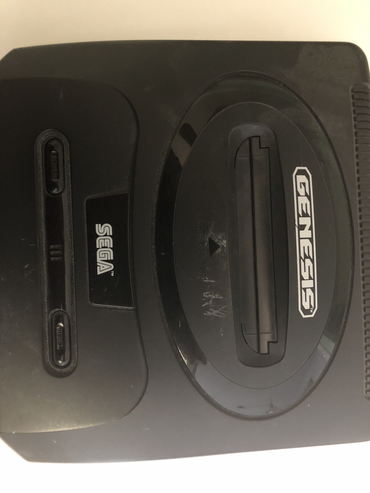 Sega Genesis Model 2 Console ONLY Replacement System Black MK-1631 TESTED
