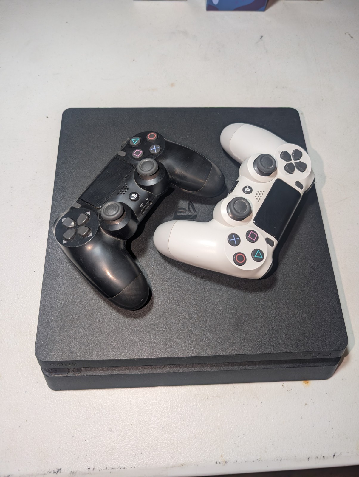 Sony PlayStation 4 Slim 500GB Gaming Console with Controller – Black