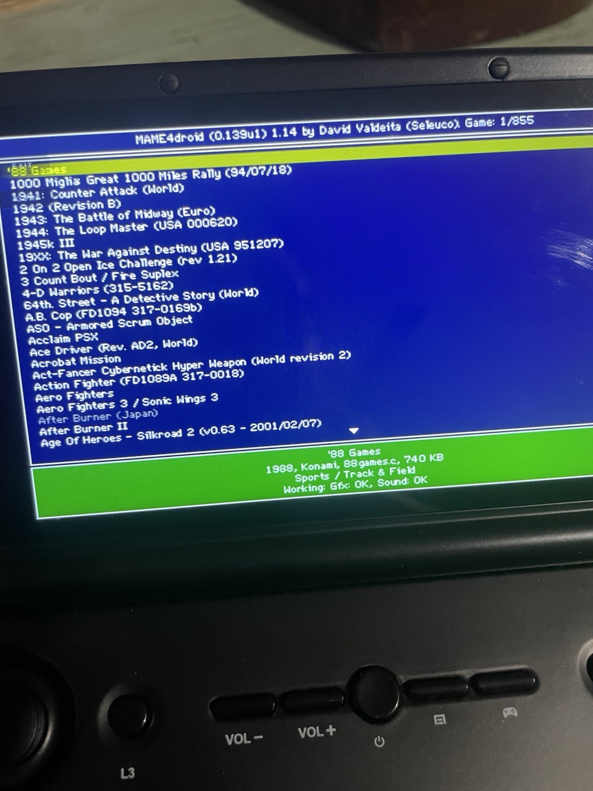 Rare Portable Console Gamepad Gpd Xd Plus Modeed Emulator Games Mame Dreamcast