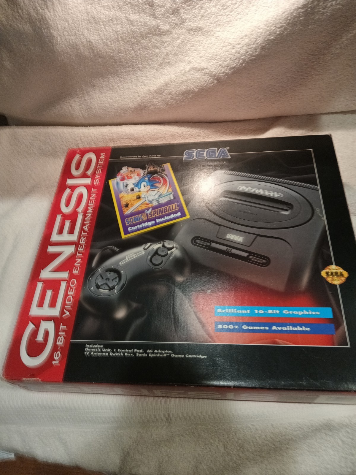 Sega Genesis Model 2 Console – Sonic Spinball System (Complete in Box)