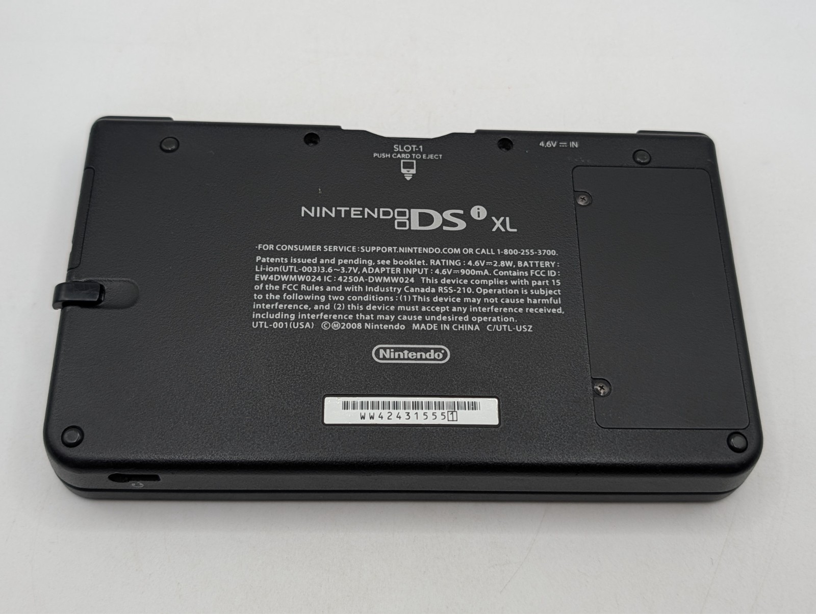 Nintendo DSi XL Blue Console Bundle w/ Charger & Mario DS Game UTL-001 USA READ