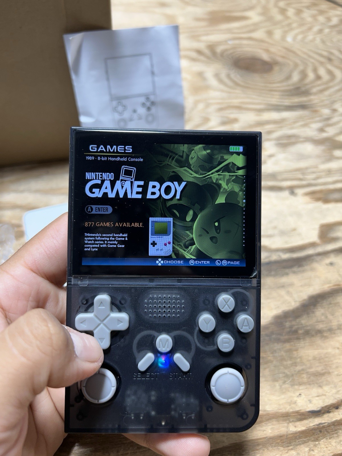 R40S PRO Retro Handheld Game Console – Portable 3.5″ IPS Screen, 16GB + 80GB