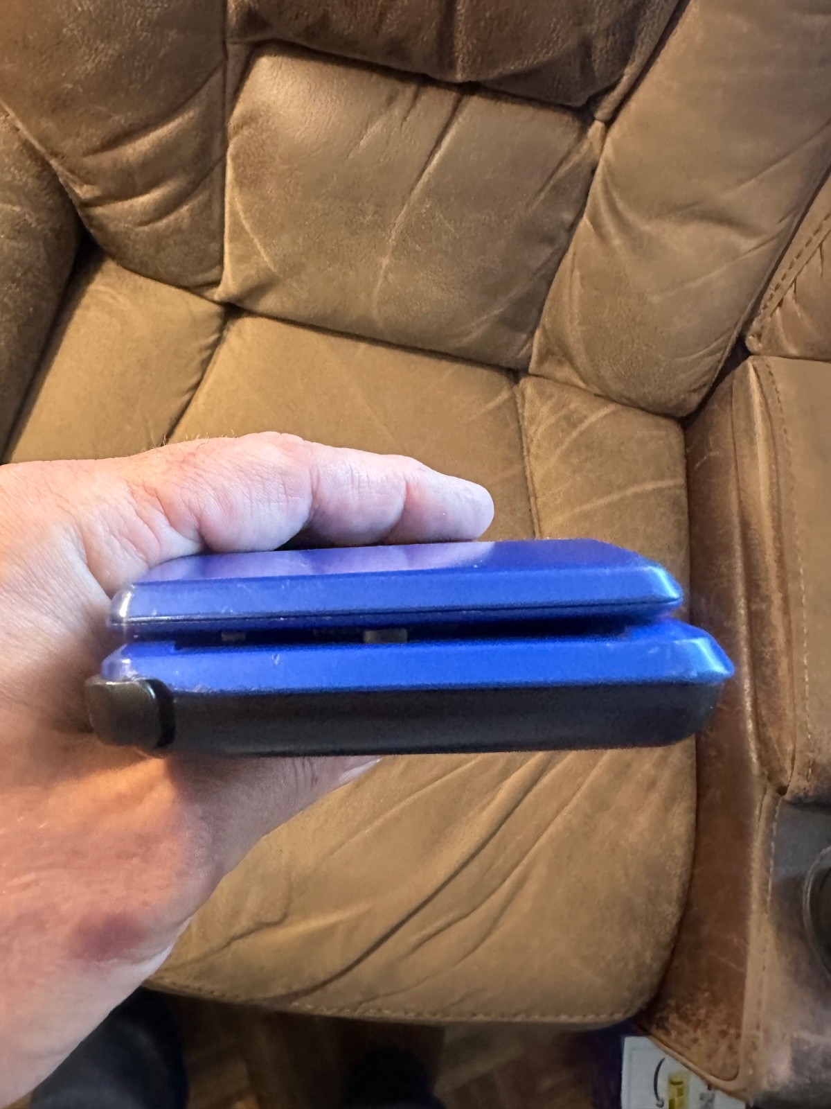 Original Nintendo DS NTR-001 Blue (No Charger or stylus) FULLY TESTED & WORKING