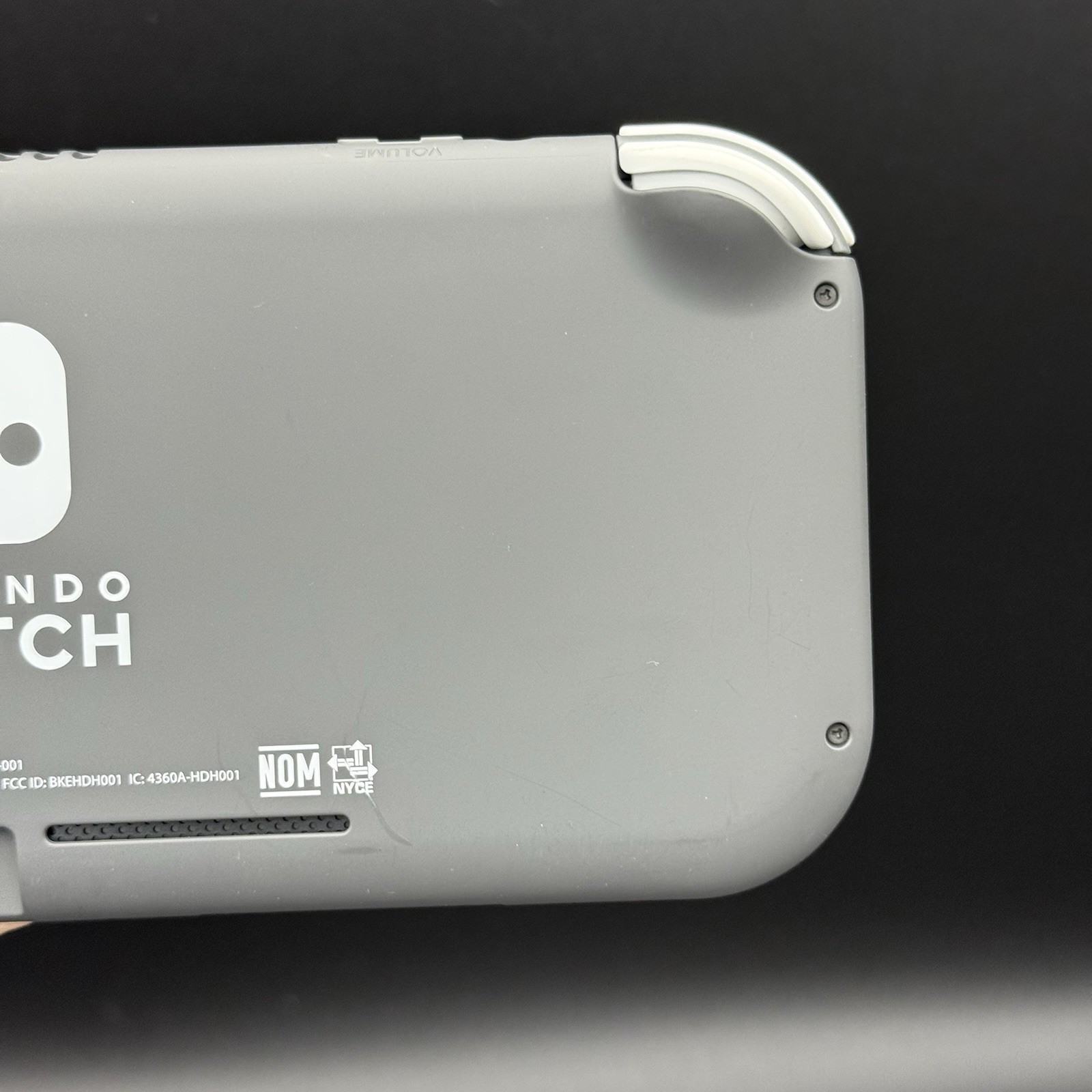 Nintendo Switch Lite Gray 128GB w/ Case Pokémon Sword Minecraft & Monster Hunter