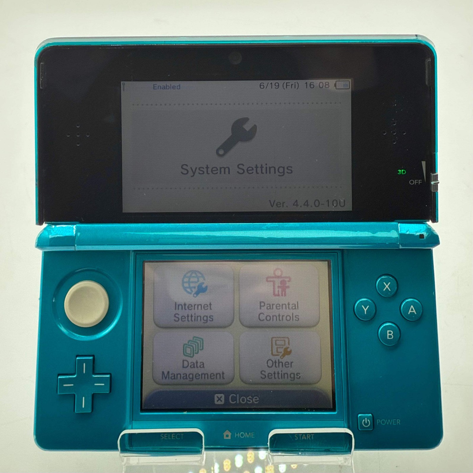 Nintendo 3DS CTR 001 2011 Blue