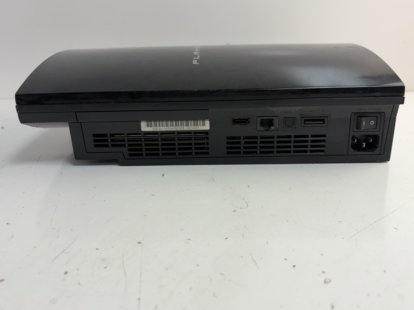 Sony PlayStation 3 PS3 Fat Console Only CECHG01 PARTS/REPAIR Powers On
