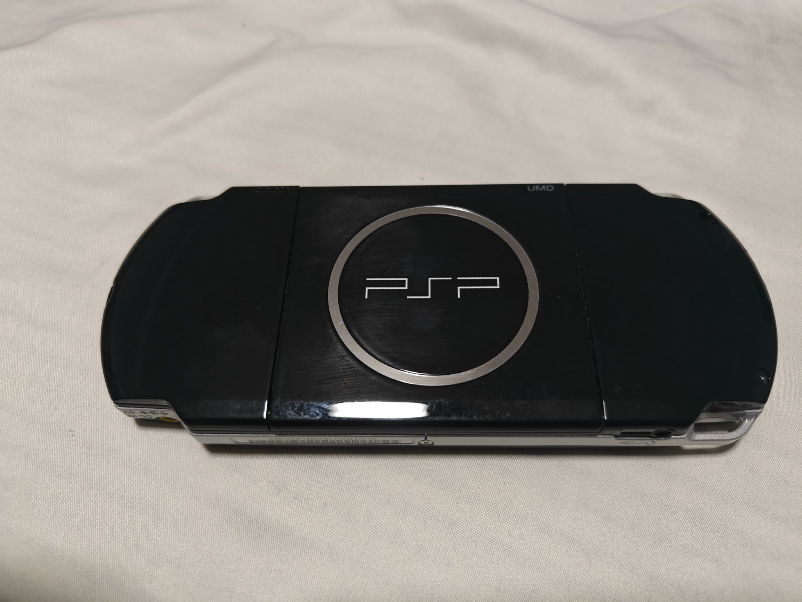 Sony PSP 3000 Console Black w Glass Lens IPS Screen upgrade Excellent condition