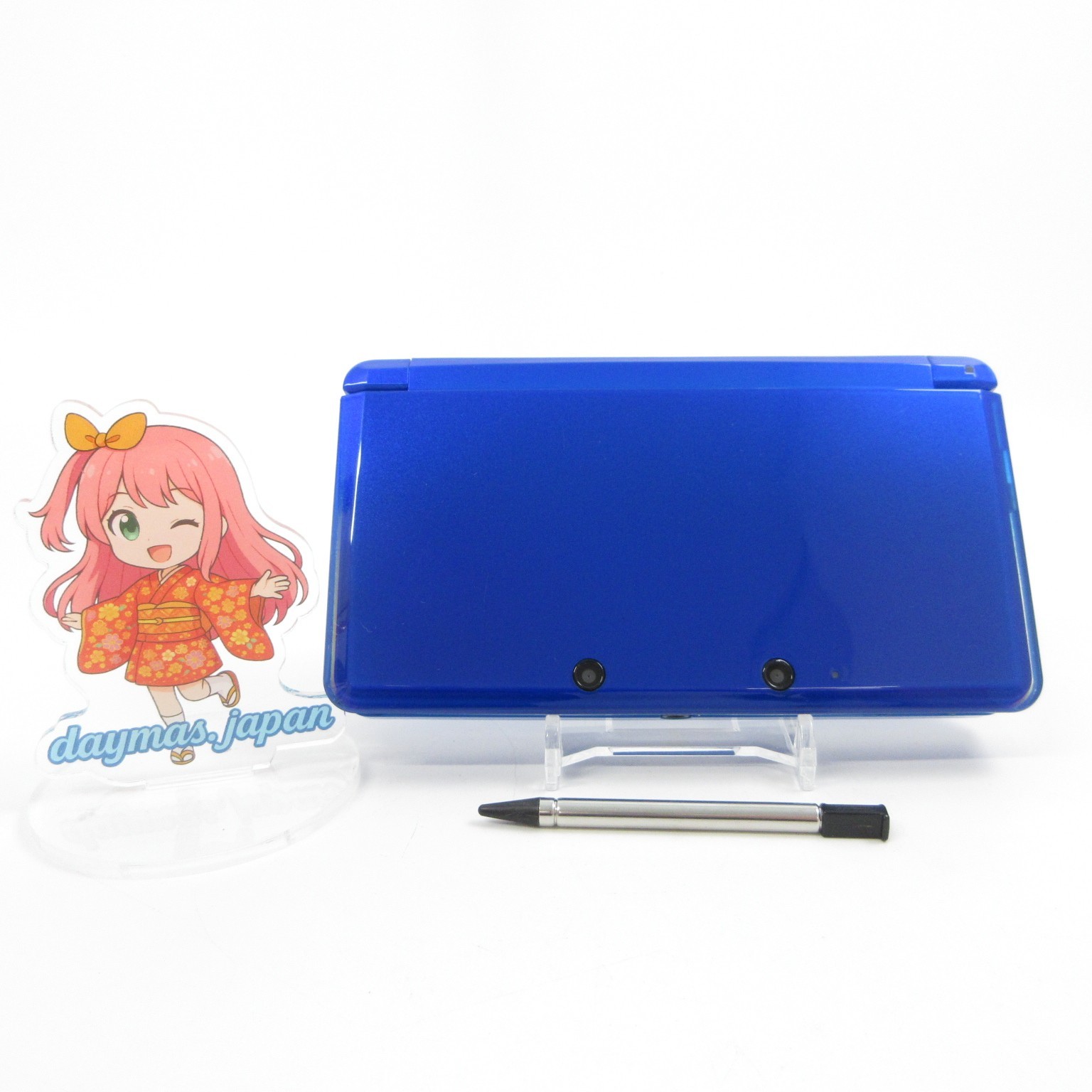 【Excellent】Nintendo 3DS Cobalt Blue Console ONLY Japanese Edition #RET08/0606/03