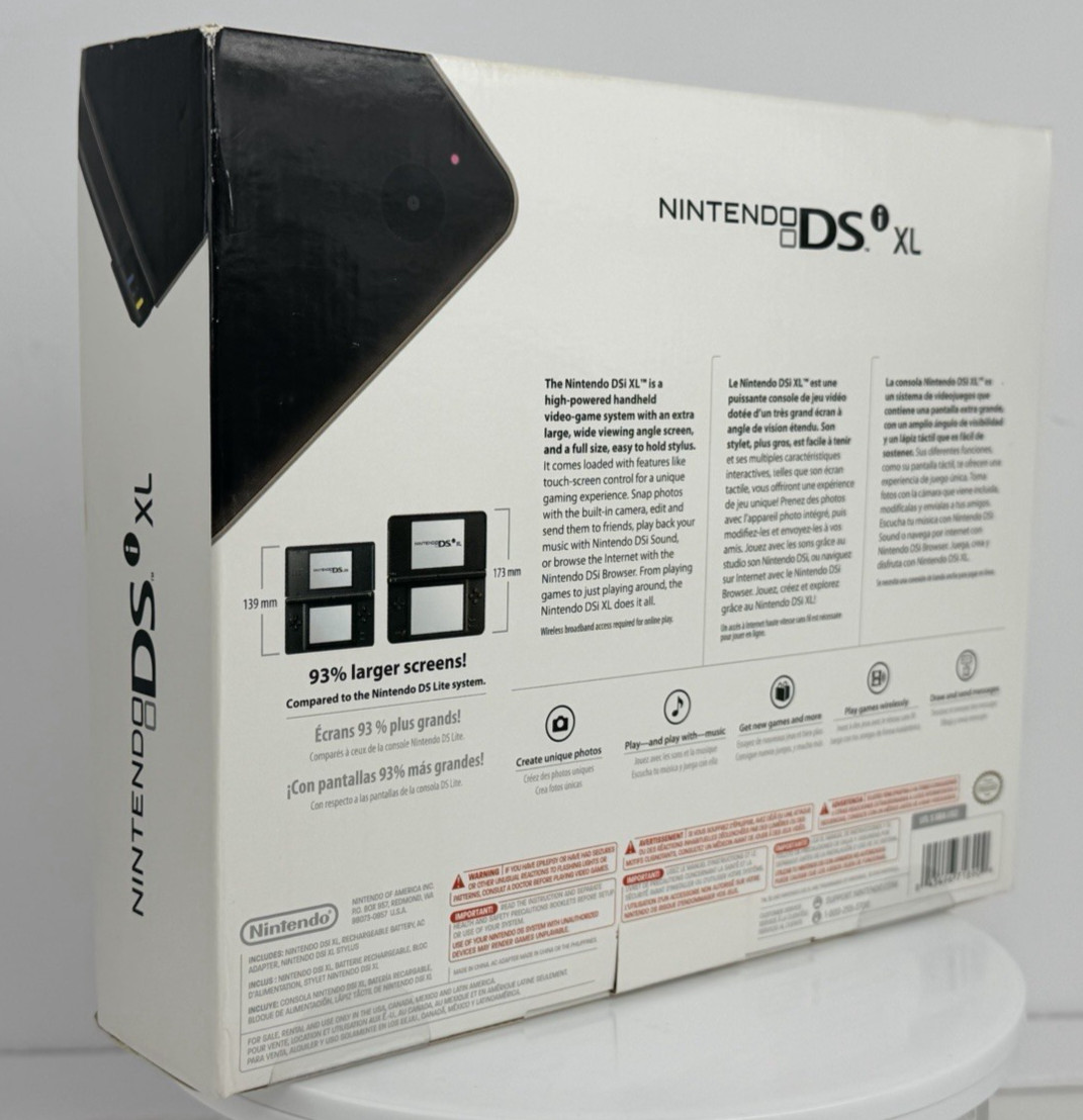 Nintendo DSi XL Bronze Launch Edition – FACTORY SEALED – Handheld Console * Rare