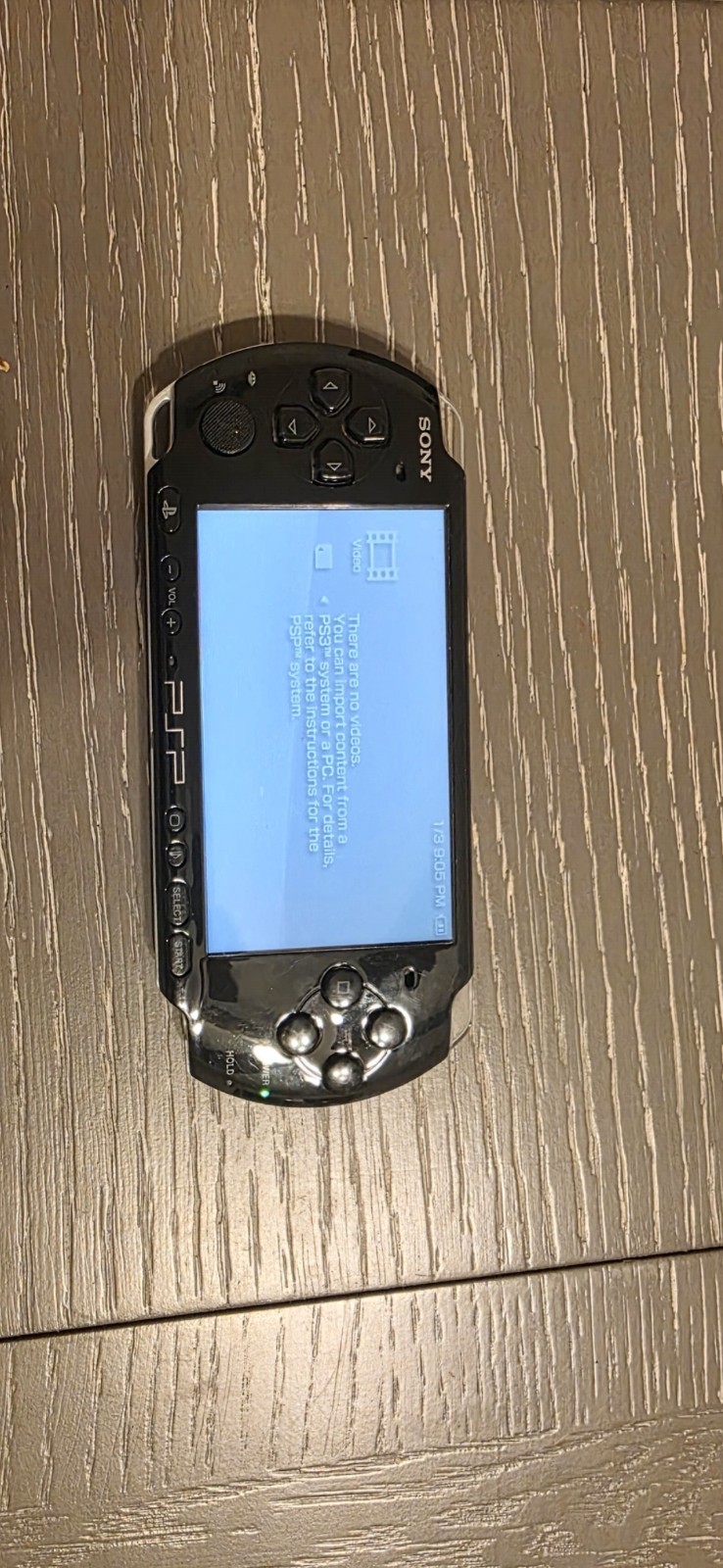 PSP 3000 – Black *TESTED & WORKING*