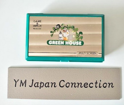 Nintendo GH-54 Game & Watch LSI Game Green House Tested Free Shipping from Japan