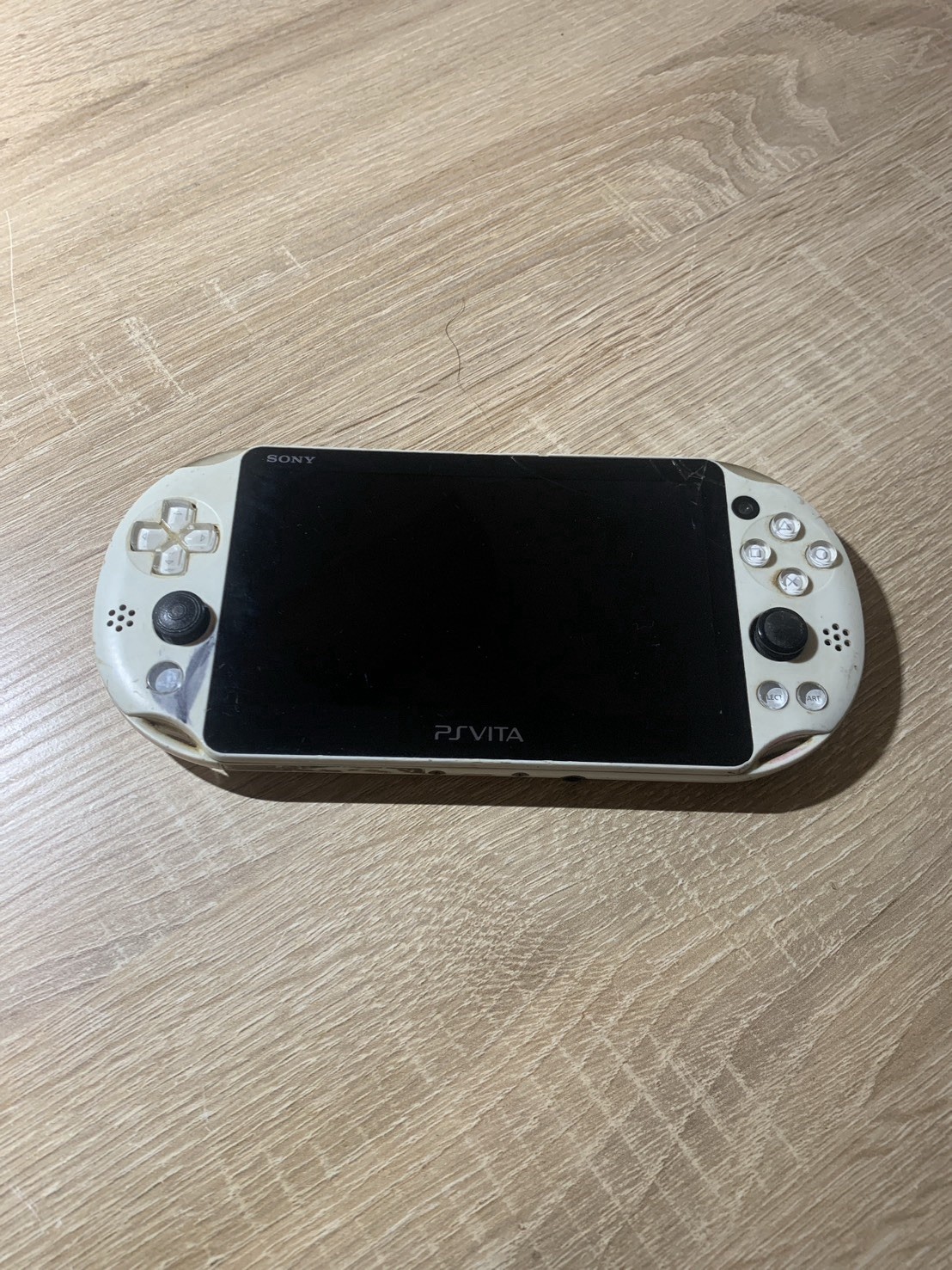 1327 PlayStation PS Vita PCH-2000 Glacier White For Parts