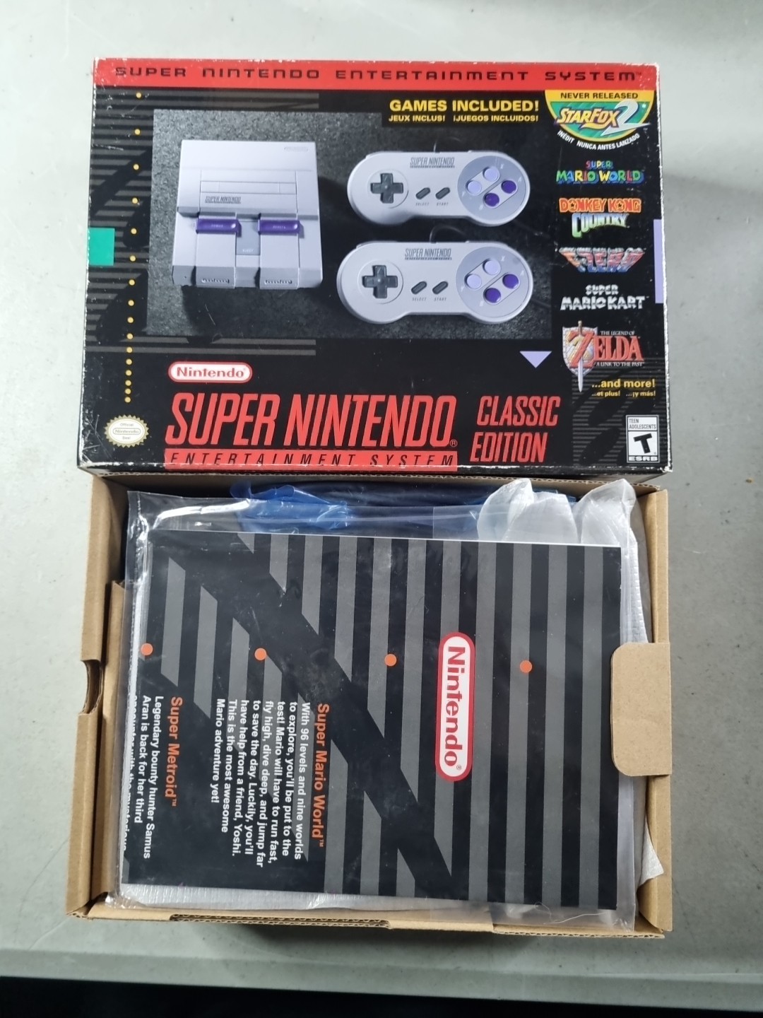 Nintendo Super Nintendo Entertainment System Classic Edition Gaming Console