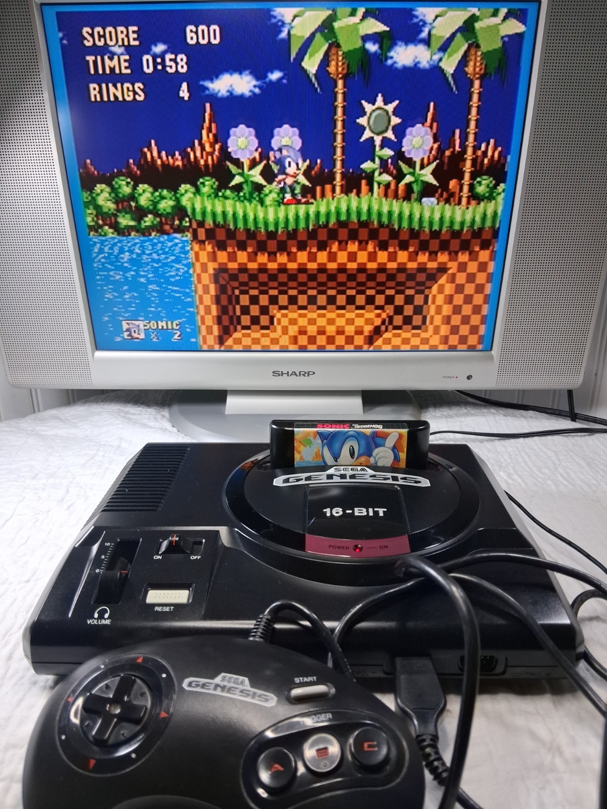 Sega Genesis 1 (High Definition Graphics) – Tested & working