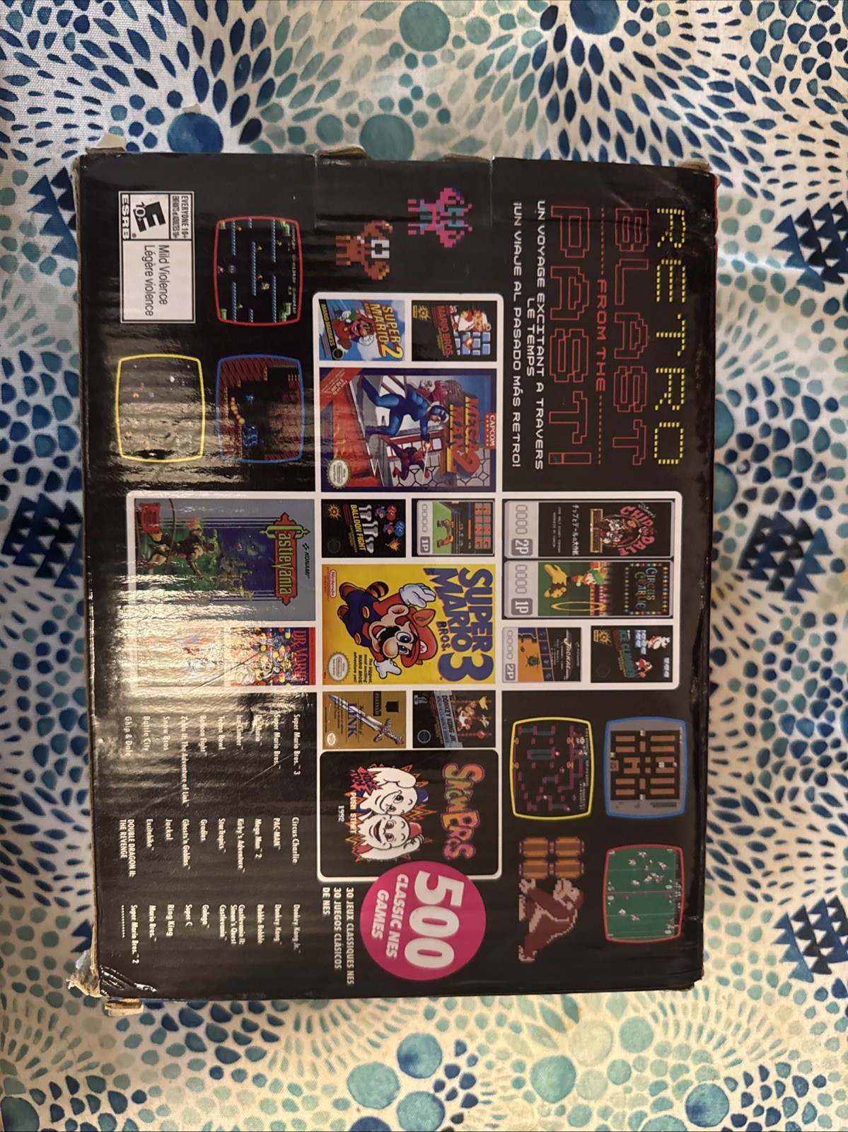 NES Classic Edition Mini Console NEW with 500 GAMES Pac Man Super Mario Bros 🕹️