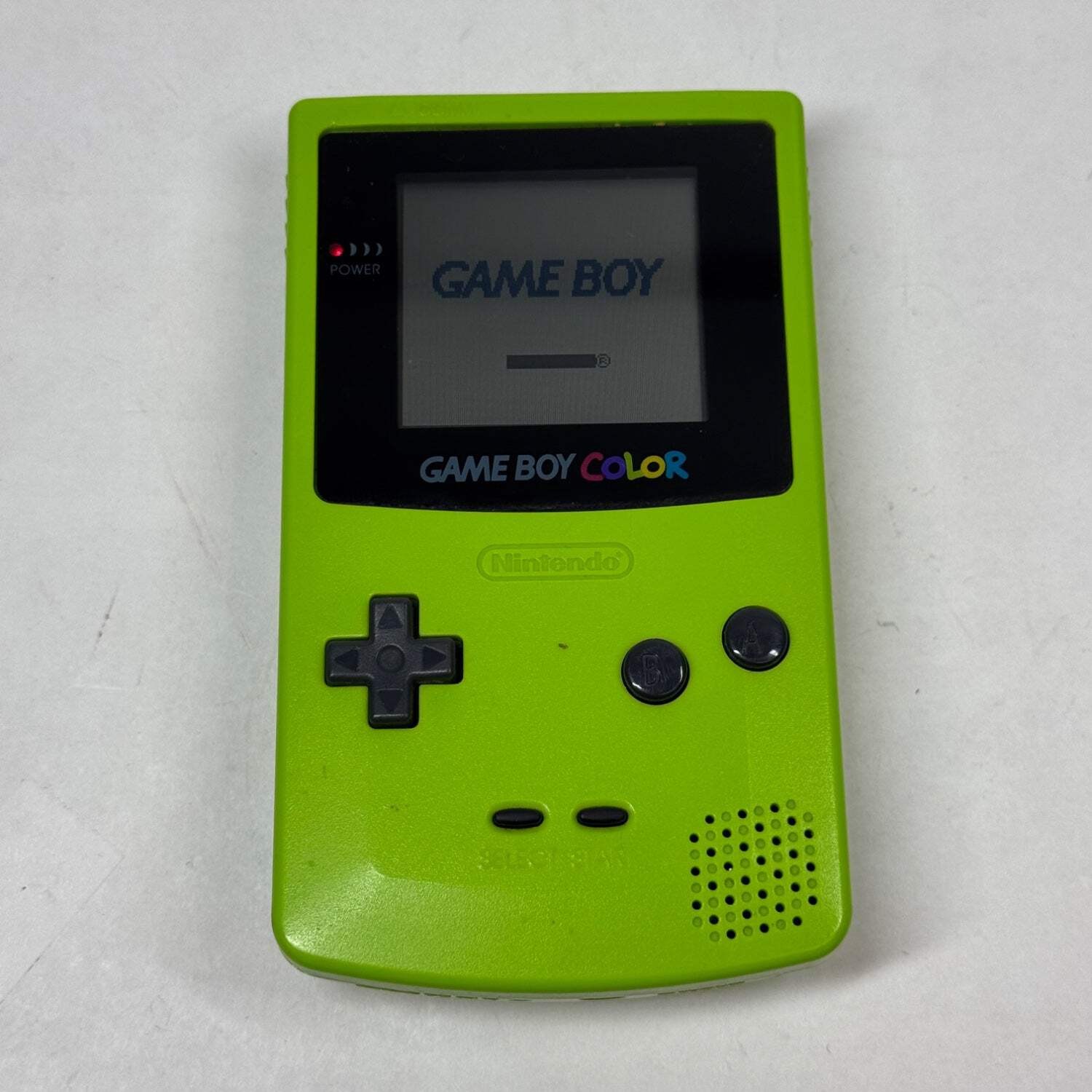 Nintendo Game Boy Color Handheld Game Console CGB-001 Lime Green