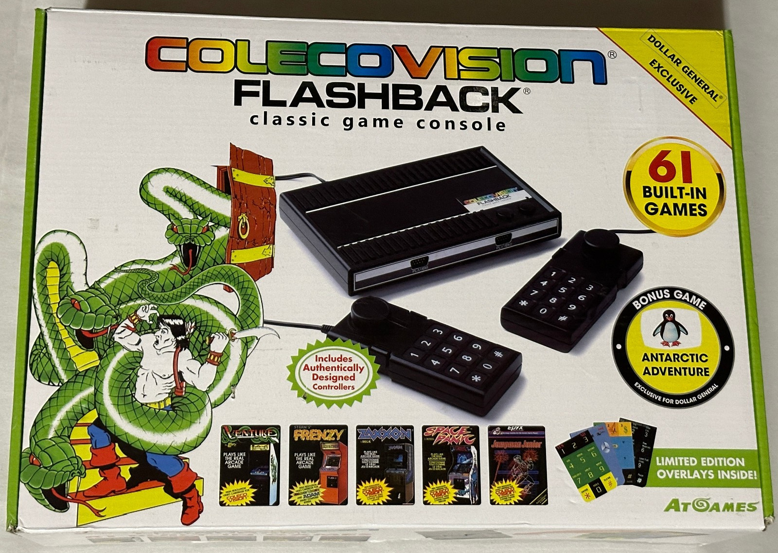 ColecoVision Flashback Classic Game Console 61 Games – Dollar General Exclusive