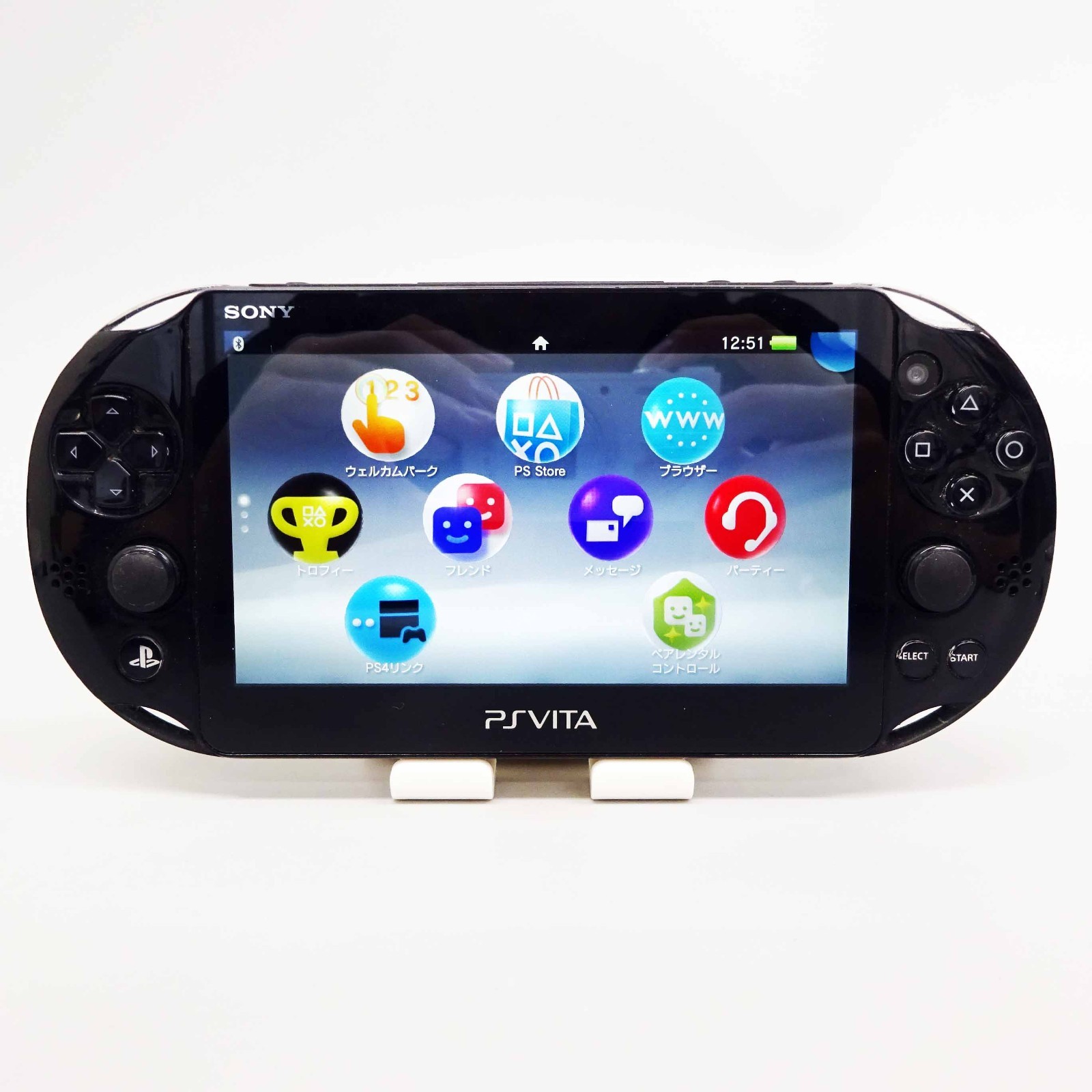 Sony Playstation PS Vita Black PCH-2000 ZA11 Console only PSV Slim Japan Tested