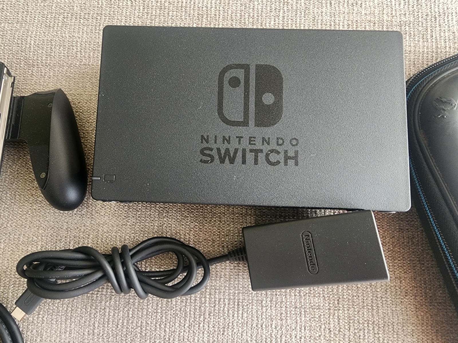 Nintendo Switch with Dock, Joy-Con, HDMI, Zelda Case, and 128 GB Micro SD