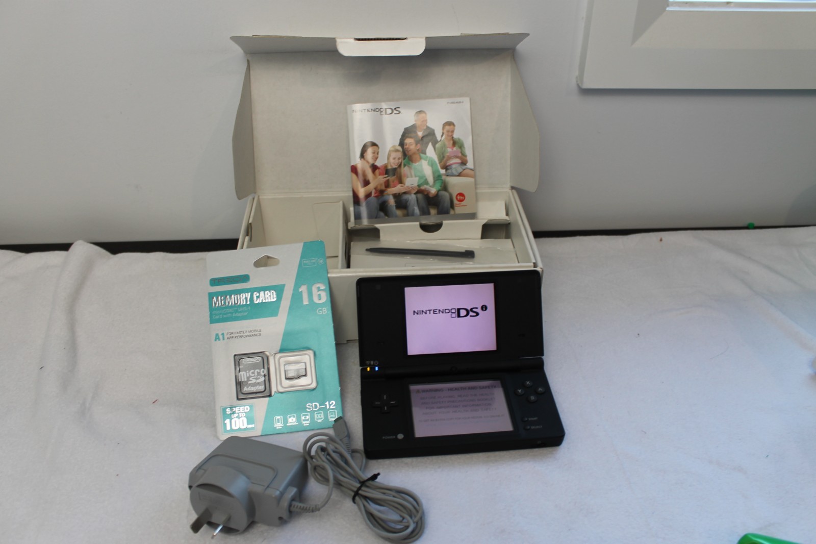 Nintendo DSi Black Handheld Console System CIB Tested Works, Original Box VGC ✅✅