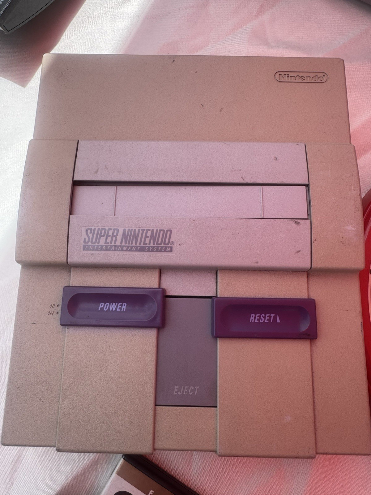 Nintendo Super Nintendo SNES Console SNS-001 NTSC-U/C Multi AV Out Gray