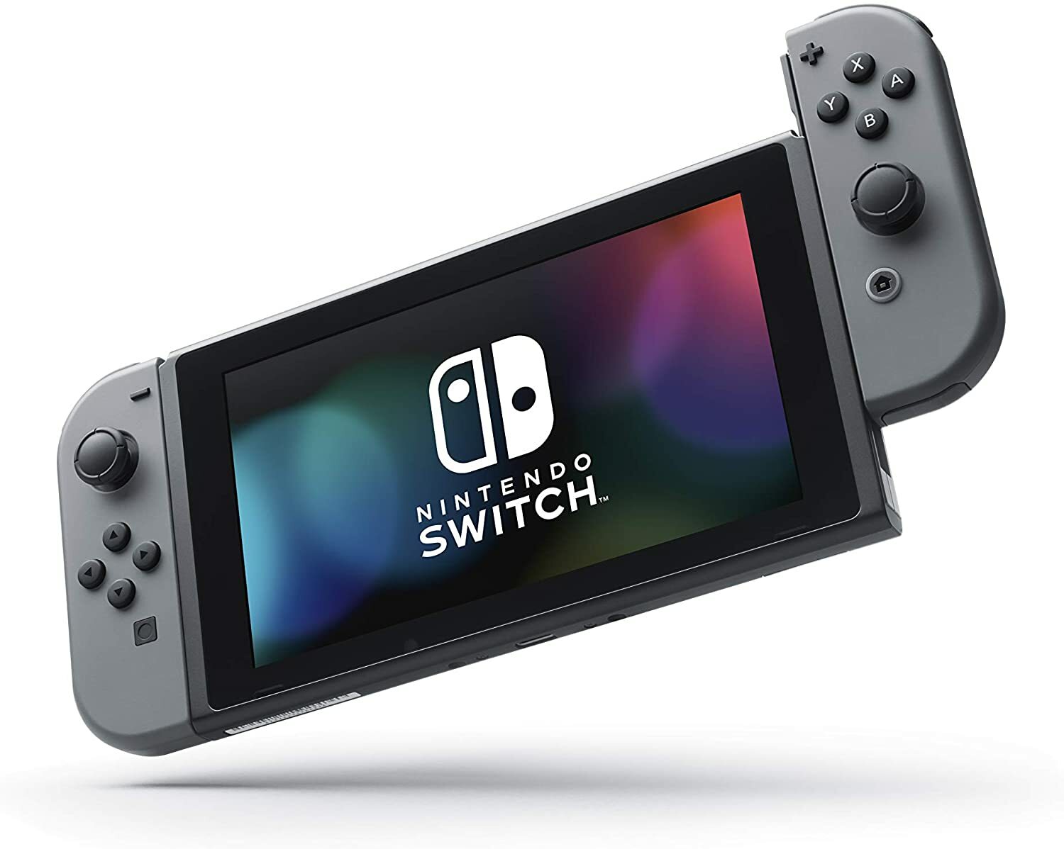 Nintendo Switch Console w/ Gray Joy Controllers 32GB – Open Box