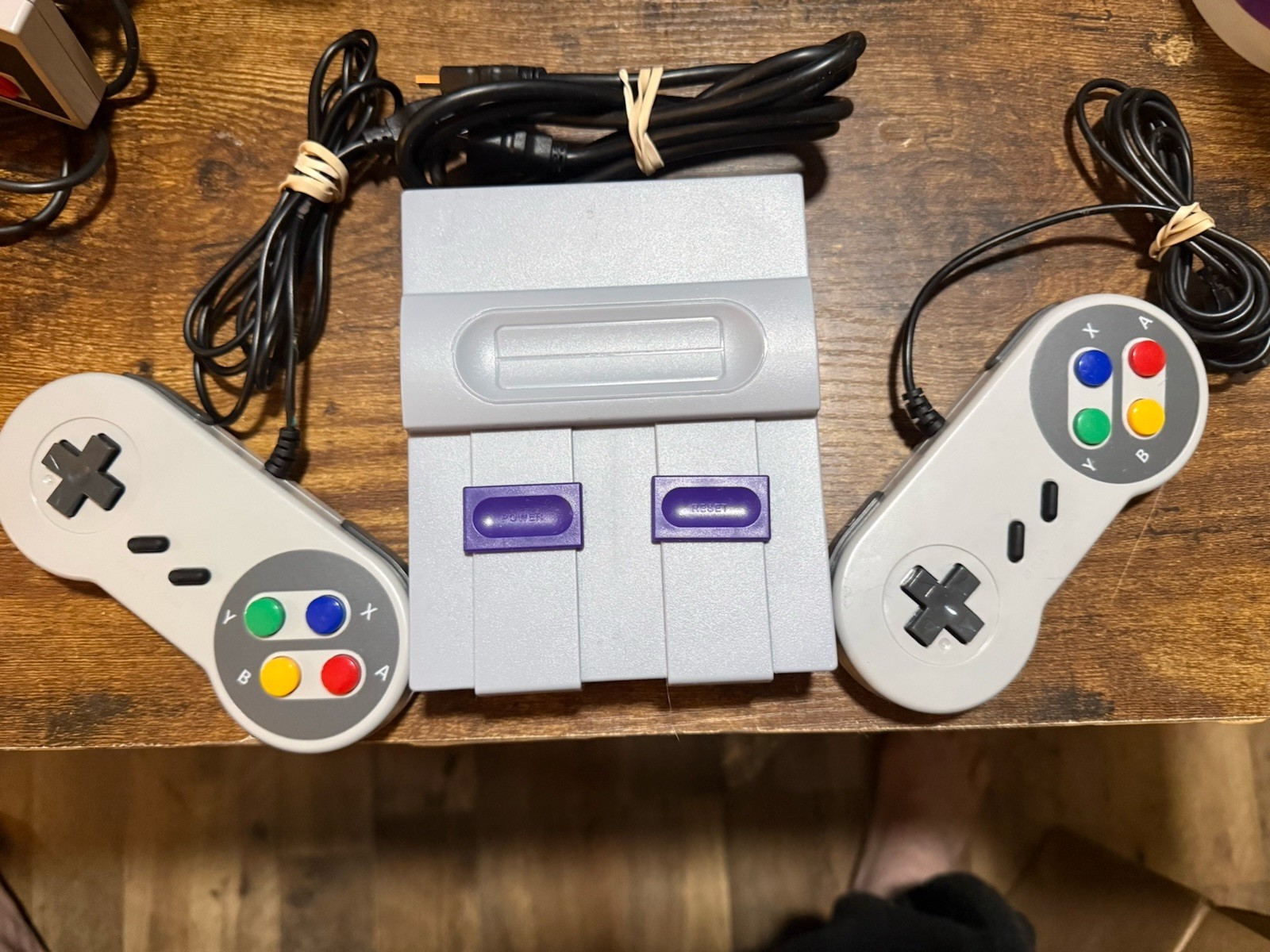 SNES-XX Mini Classic Console – Mini SNES CONSOLE & 2 Controllers SEE DESCRIPTION