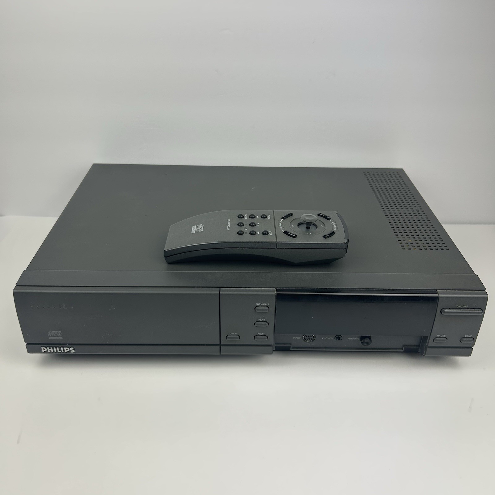 1993 PHILIPS CD-i Console CDI220 BK01 Console & Remote