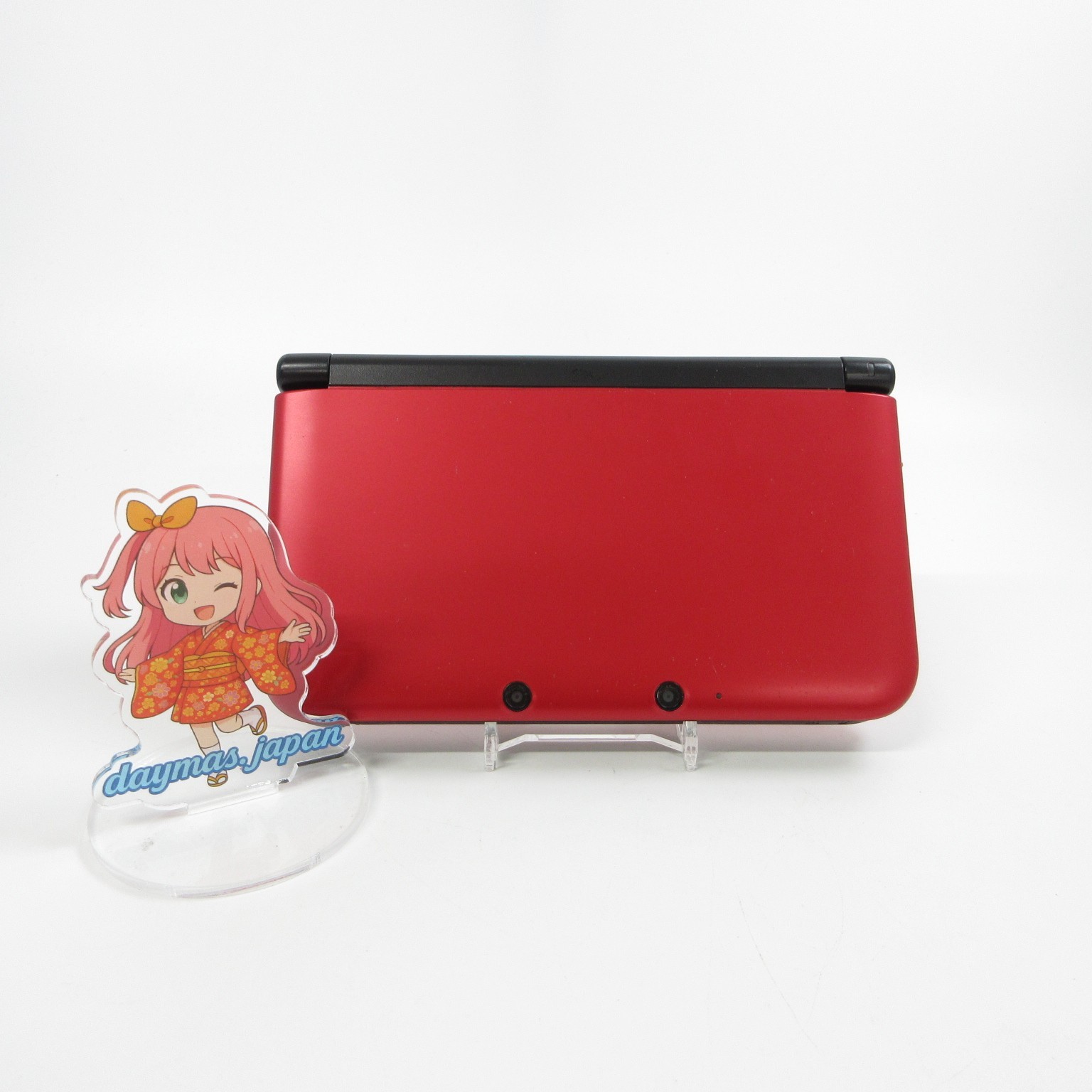 【Excellent】Nintendo 3DS LL XL Red x Black Console ONLY Japanese Edition #NET0531