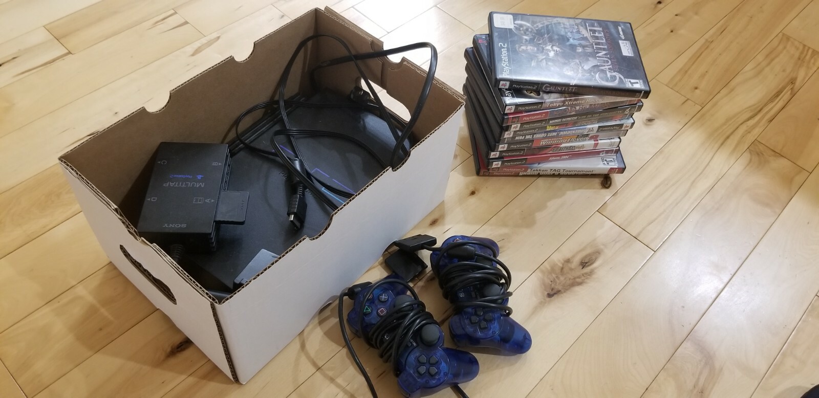 Sony PlayStation 2 fat bundle with games