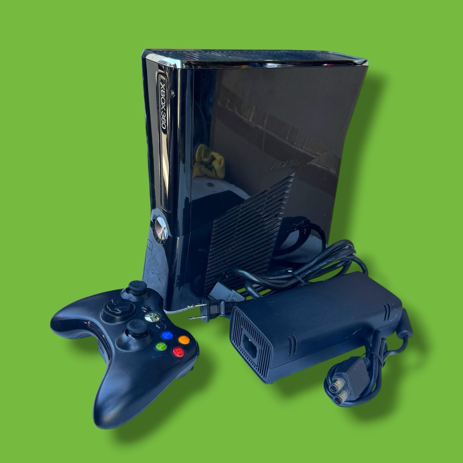 XBox 360 S Slim Console Bundle With OEM Controller! *TESTED