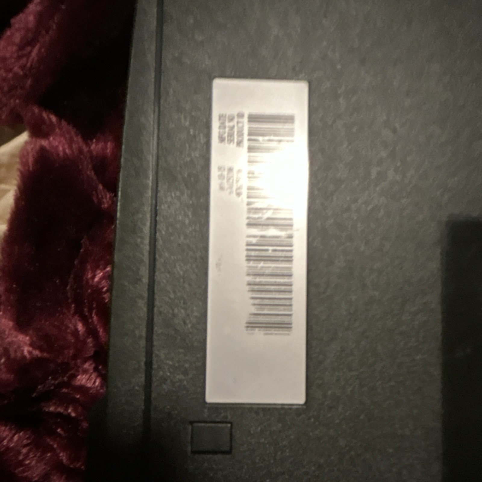 Microsoft Xbox Original Black Console Component RCA Ethernet