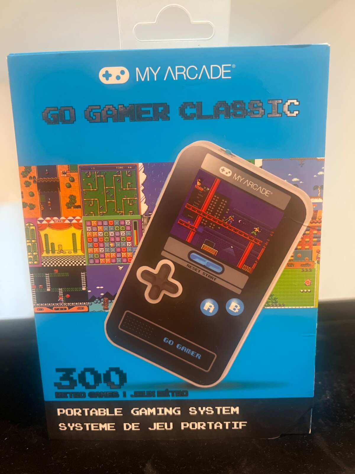 My Arcade Go Gamer Classic Portable Gaming System 300 Retro Games New